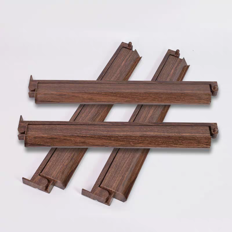 4pcs 17.5 Inch ABS Mahjong Racks with Pusher
