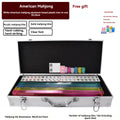 166pcs Ivory Acrylic American Mahjong Tiles,