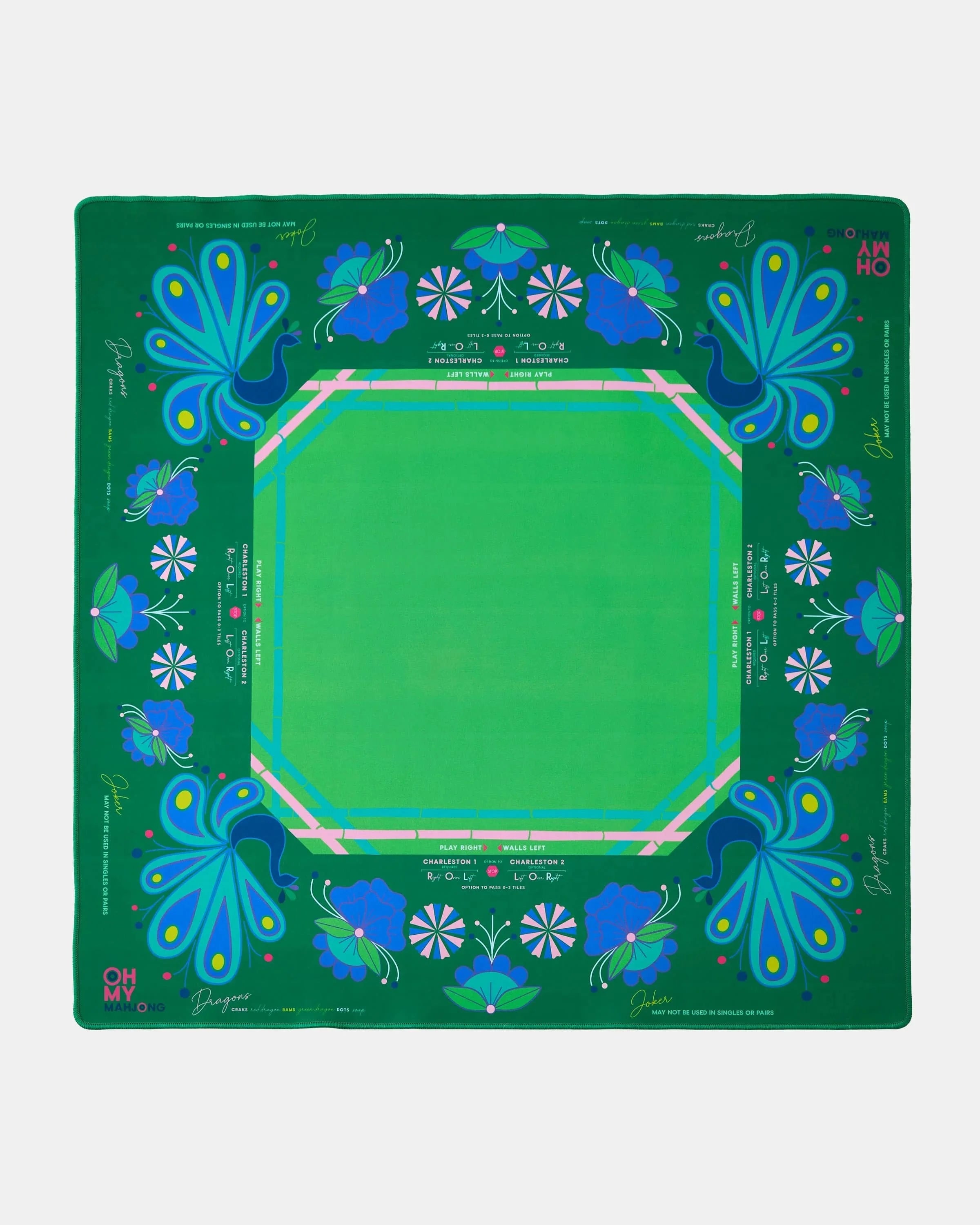 800*800mm My Mahjong Mat Cloth Colors Optional