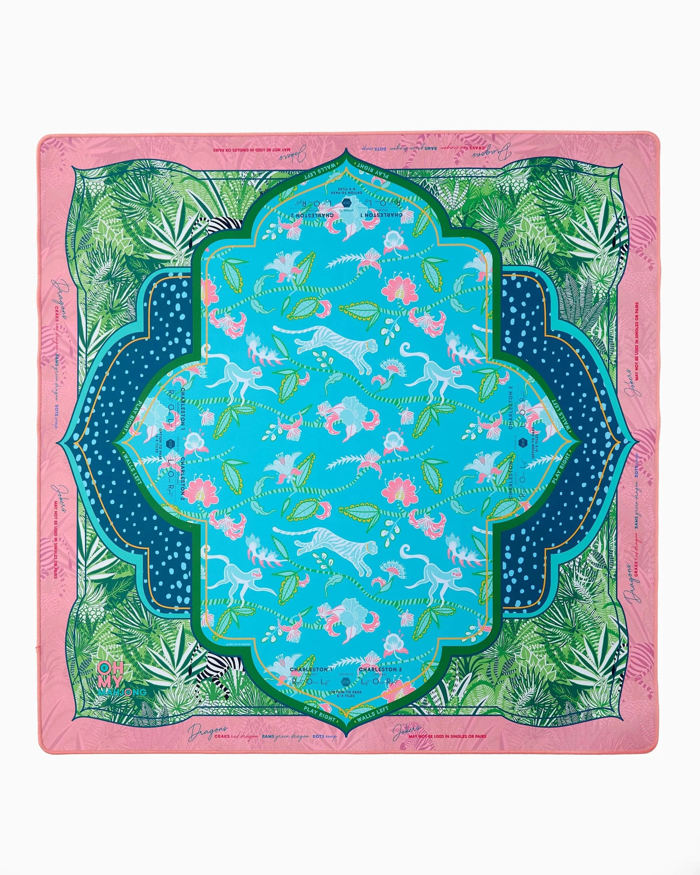 800*800mm My Mahjong Mat Cloth Colors Optional