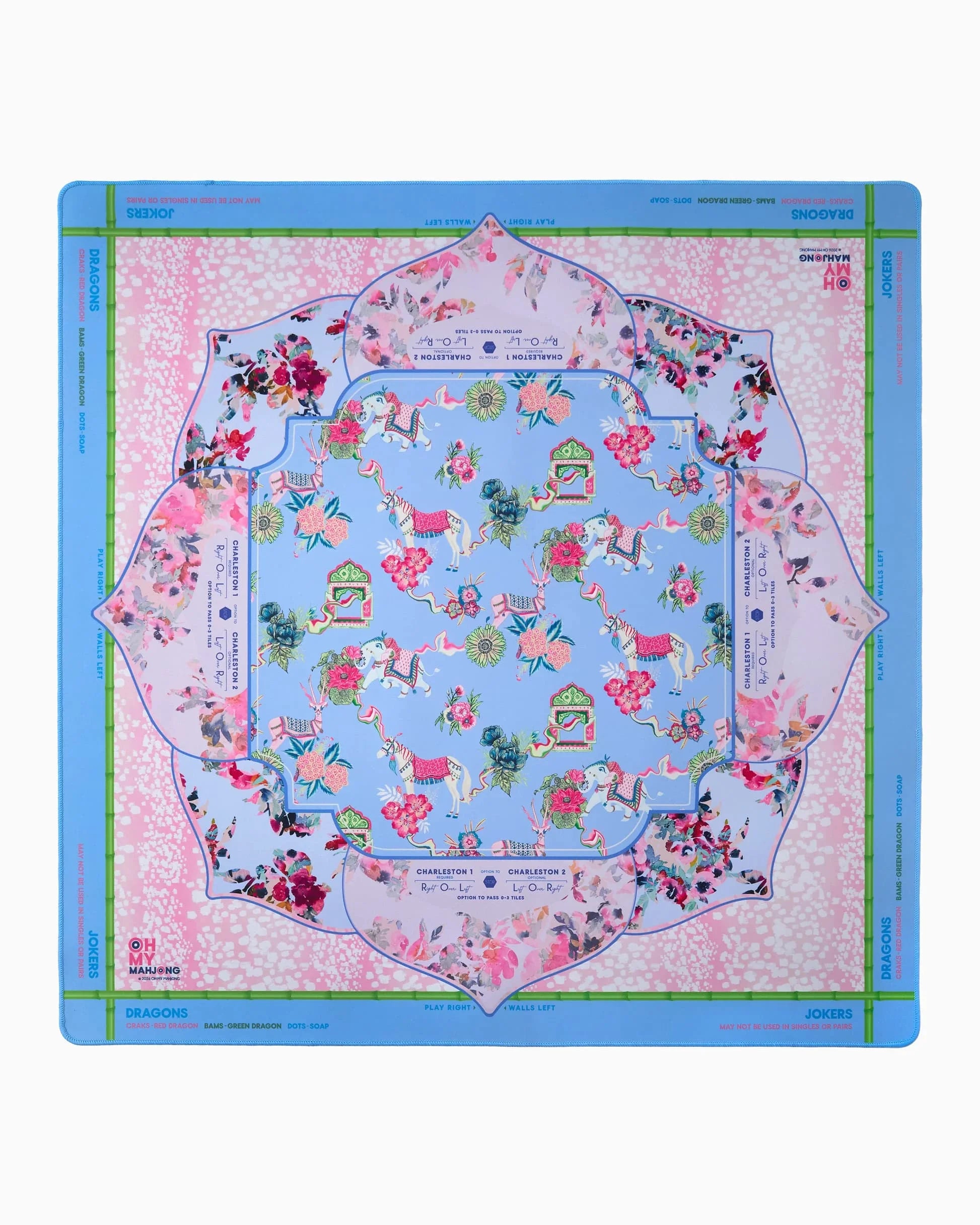 800*800mm My Mahjong Mat Cloth Colors Optional