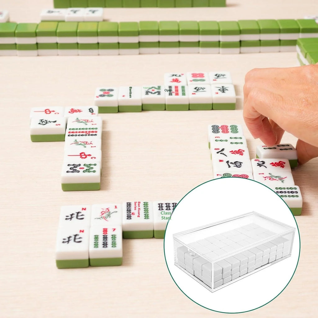Acrylic American Mahjong Finishing Storage Box Cover