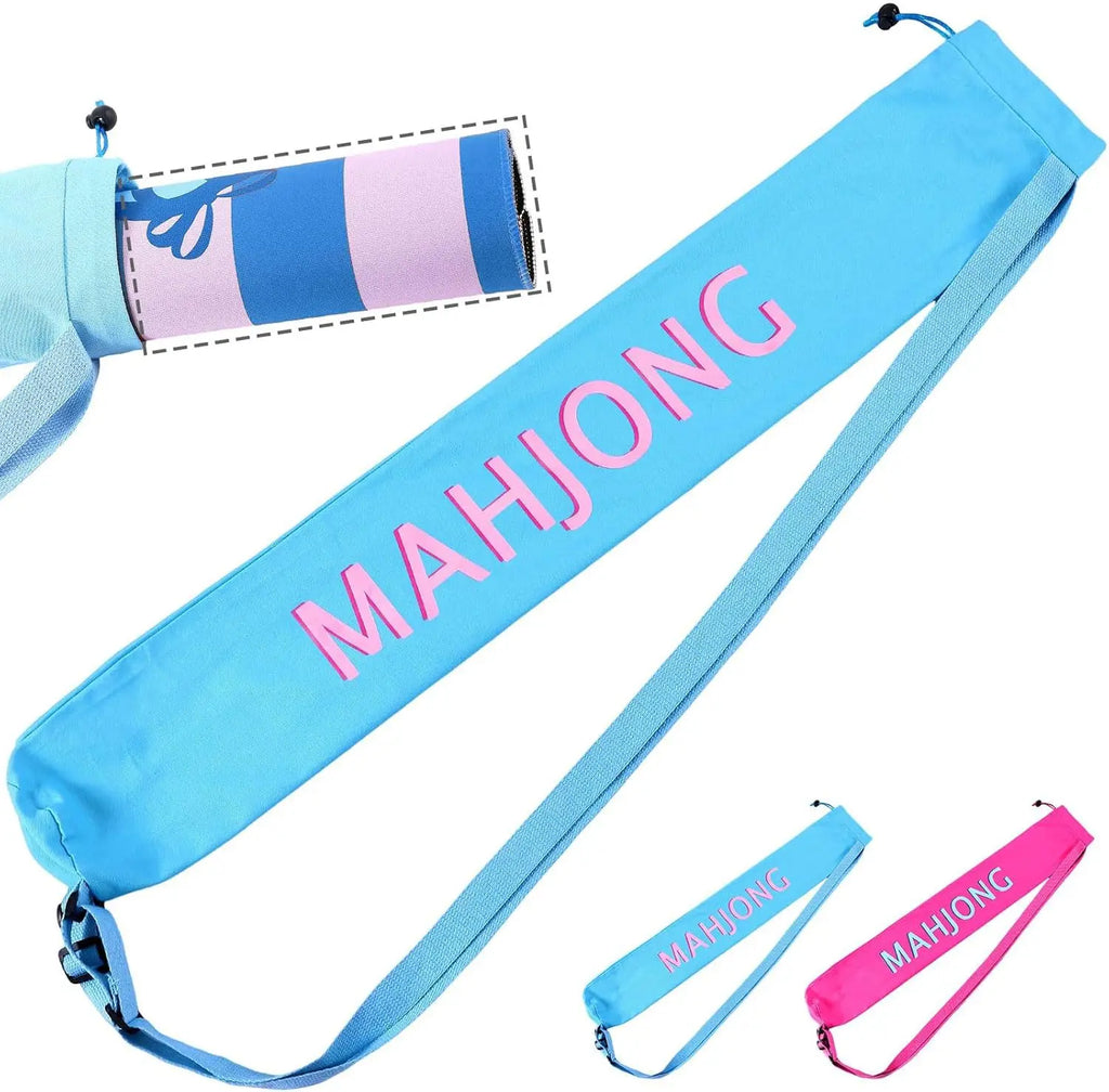 For Cross-border New Mahjong Design Polyester Large Capacity Travel Storage