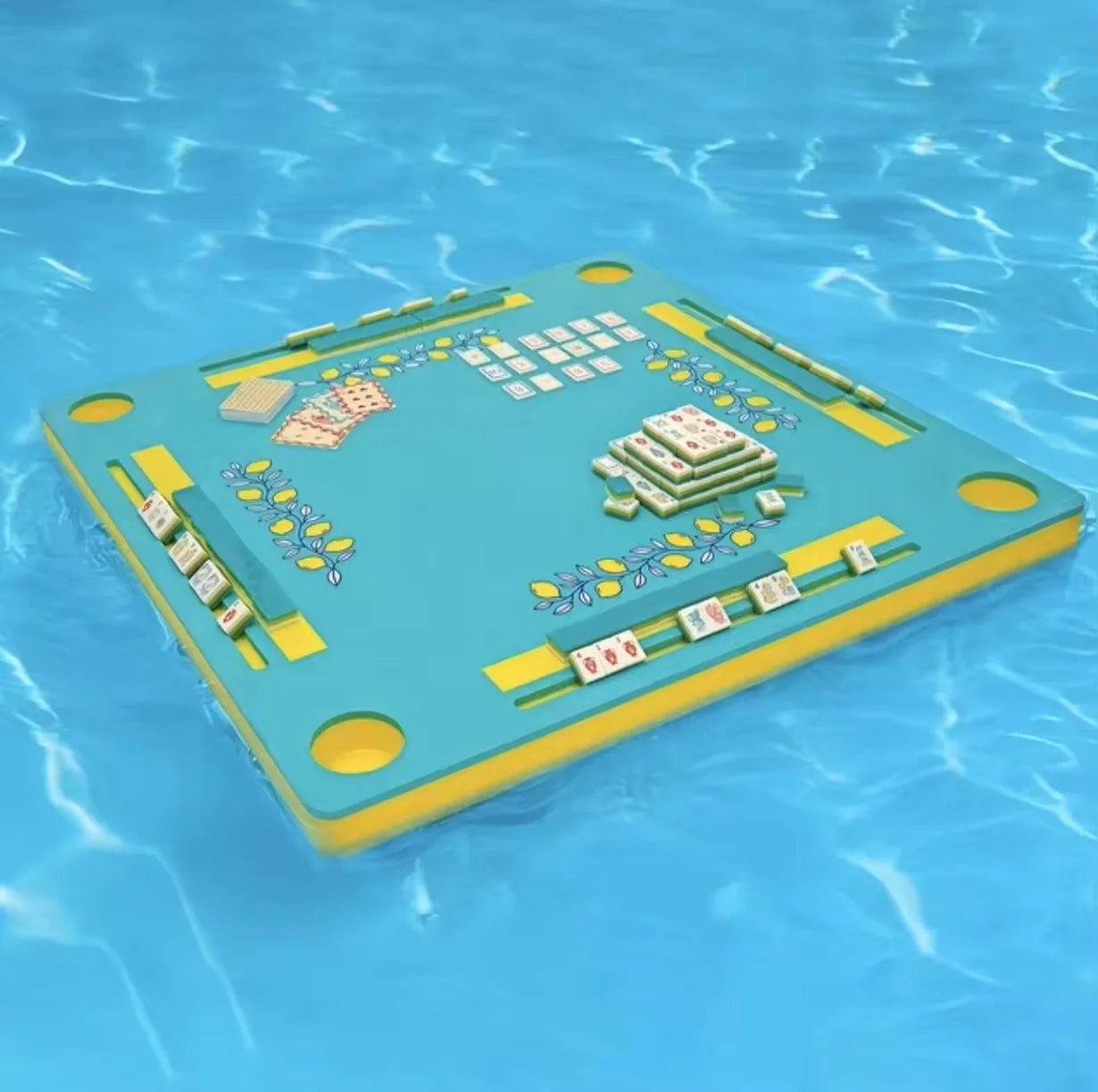 800*800mm Mahjong Pool Floating Mat