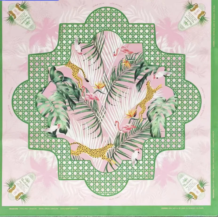 800*800mm Hand-Painted Modern Non-Slip Noise Reduction Polyester Mahjong Mat