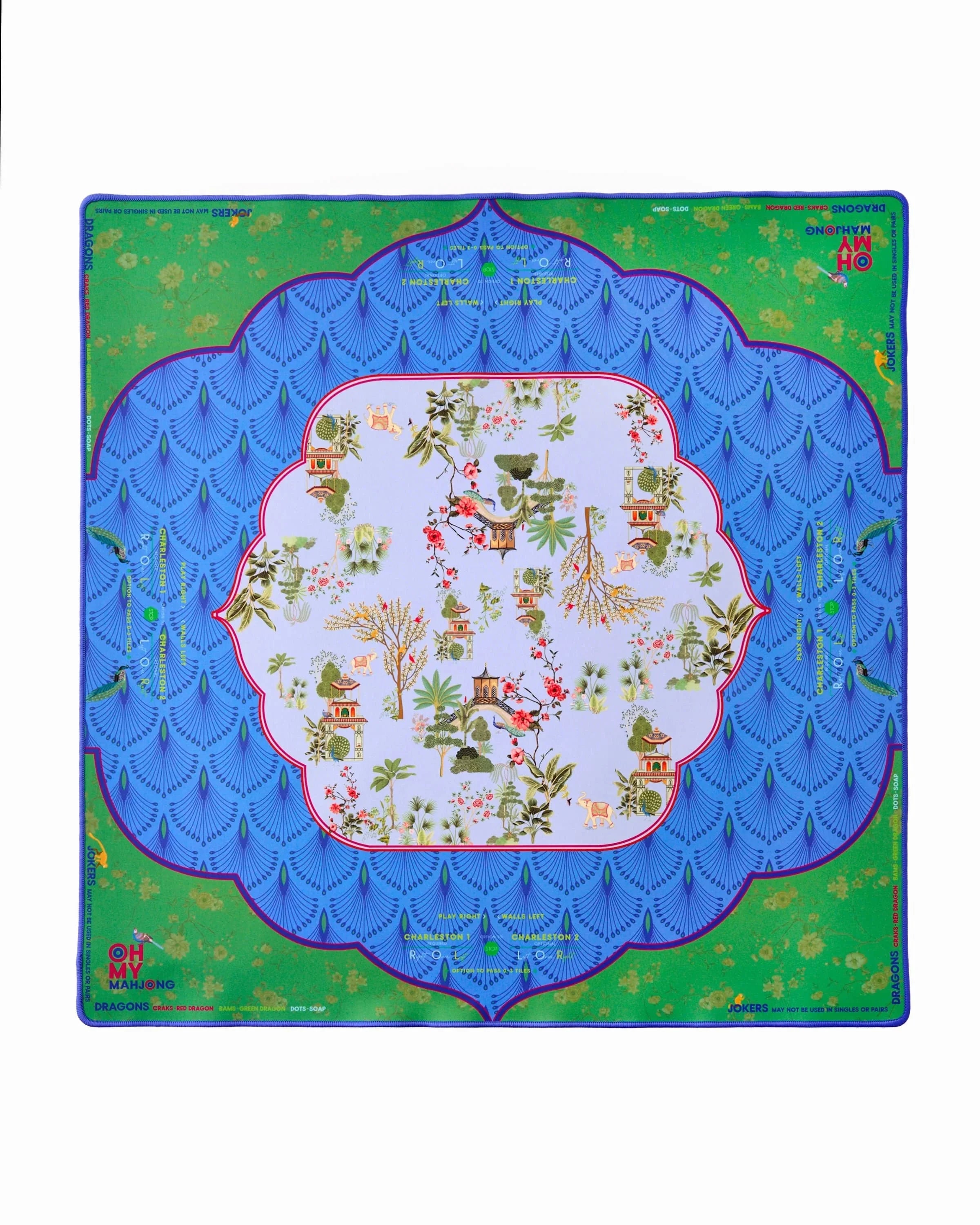 800*800mm My Mahjong Mat Cloth Colors Optional