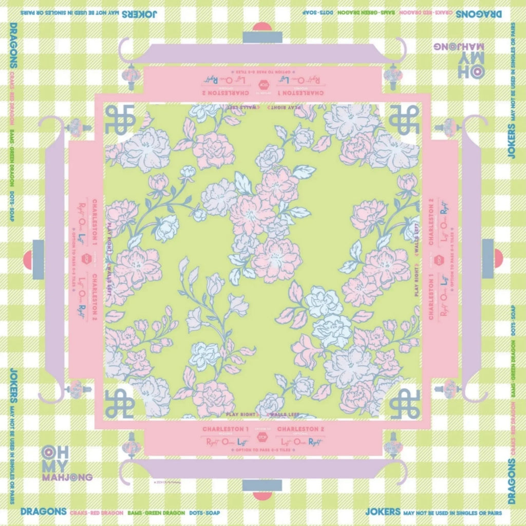 800mm*800mm Decorative Modern Luxury Acrylic Mahjong Tiles Set Eco-Friendly Durable Customizable