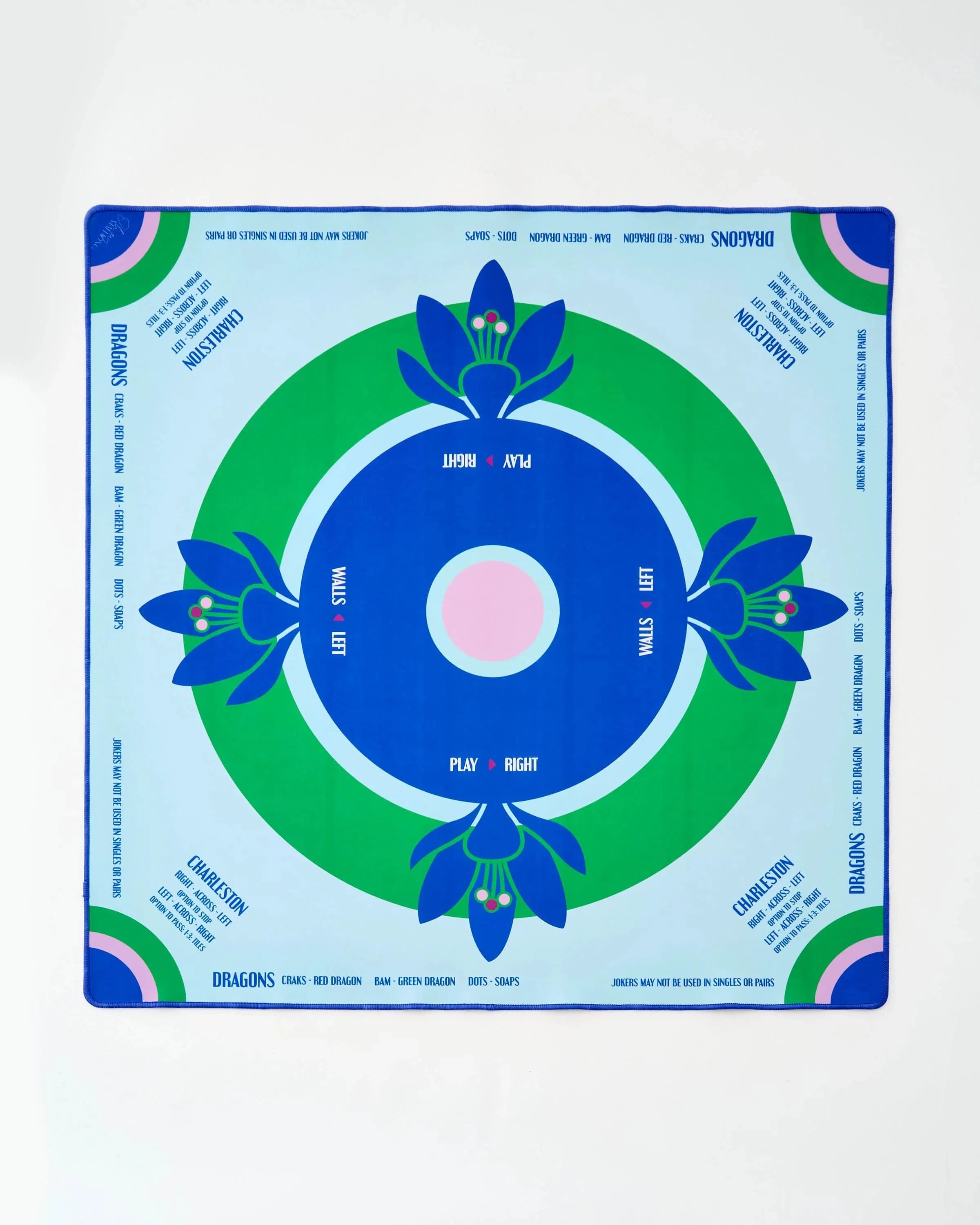 800*800mm My Mahjong Mat Cloth Colors Optional