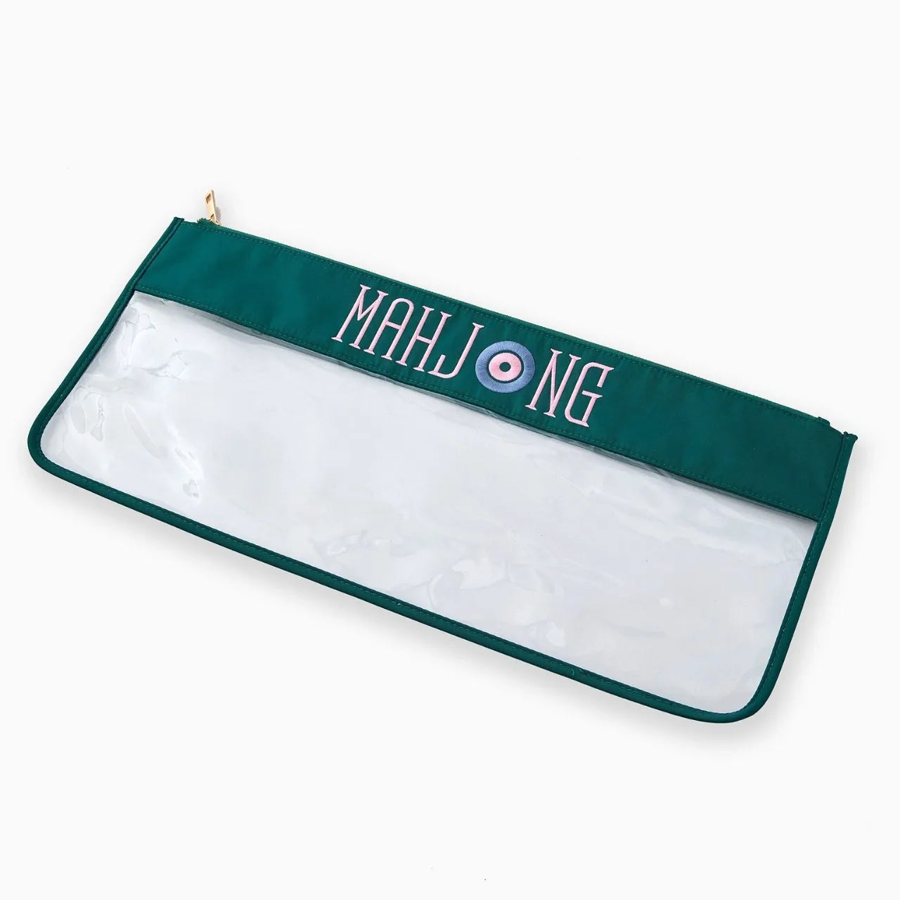 Luxury Cross-border Embroidered Letters Mahjong Tote Bag