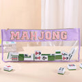 High Quality Cross-border Trend Embroidered Letter Mahjong Bag